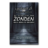 Boekcover met donker bospad en Arabische en Nederlandse tekst over voorgeschreven wetten